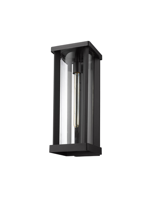 Outdoor Wall Light Z-Lite 586B-BK Black Glenwood 1 Light Outdoor Wall Light Z-Lite