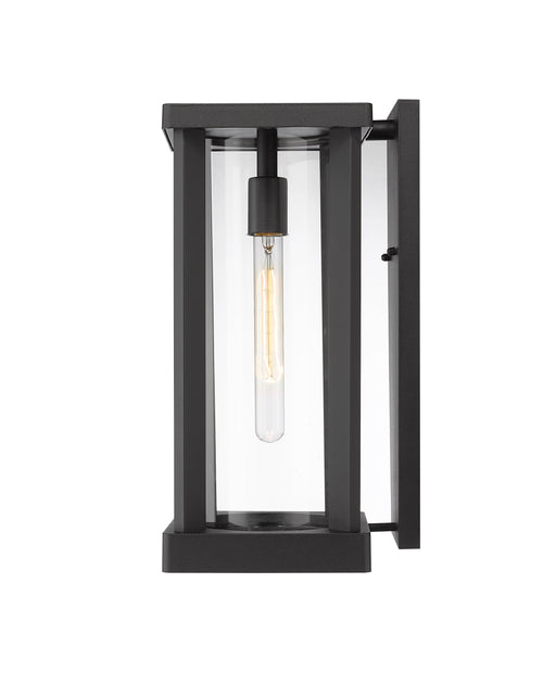 Outdoor Wall Light Z-Lite 586M-BK Black Glenwood 1 Light Outdoor Wall Light Z-Lite