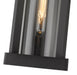 Outdoor Wall Light Z-Lite 586M-BK Black Glenwood 1 Light Outdoor Wall Light Z-Lite