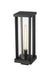 Outdoor Post Mount Fixture Z-Lite 586PHBS-BK Black Glenwood 1 Light Outdoor Post Mount Fixture Z-Lite