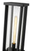 Outdoor Pier Mounted Fixture Z-Lite 586PHBS-SQPM-BK Black Glenwood 1 Light Outdoor Pier Mounted Fixture Z-Lite