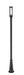 Outdoor Post Mounted Fixture Z-Lite 586PHMR-519P-BK Black Glenwood 1 Light Outdoor Post Mounted Fixture Z-Lite