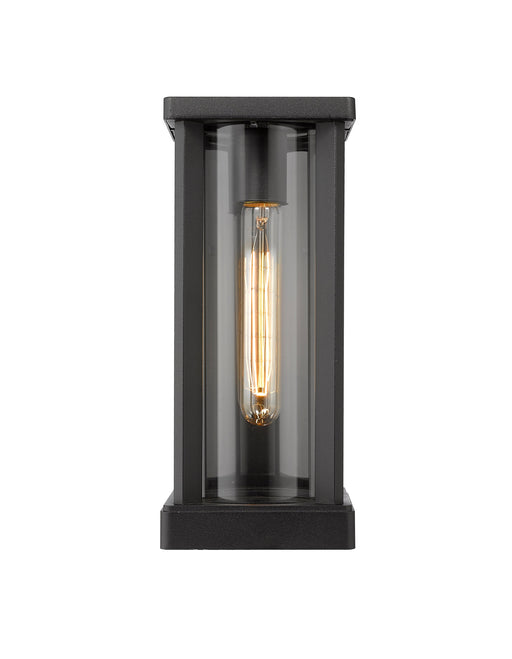 Outdoor Wall Light Z-Lite 586S-BK Black Glenwood 1 Light Outdoor Wall Light Z-Lite