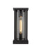 Outdoor Wall Light Z-Lite 586S-BK Black Glenwood 1 Light Outdoor Wall Light Z-Lite