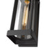 Outdoor Wall Light Z-Lite 586S-BK Black Glenwood 1 Light Outdoor Wall Light Z-Lite