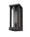 Outdoor Wall Light Z-Lite 586S-BK Black Glenwood 1 Light Outdoor Wall Light Z-Lite