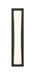 Outdoor Wall Light Z-Lite 587M-BK-LED Black Baden Outdoor 1 Light Outdoor Wall Light Z-Lite