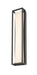 Outdoor Wall Light Z-Lite 587M-BK-LED Black Baden Outdoor 1 Light Outdoor Wall Light Z-Lite