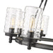 Outdoor Chandelier Z-Lite 588-8ABB Ashen Barnboard Tahoe 8 Light Outdoor Chandelier Z-Lite
