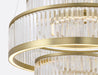 Eurofase 49350-012 Empra 47" Gold LED Chandelier