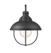 Outdoor Wall Light Z-Lite 590M-BK Black Ansel 1 Light Outdoor Wall Light Z-Lite