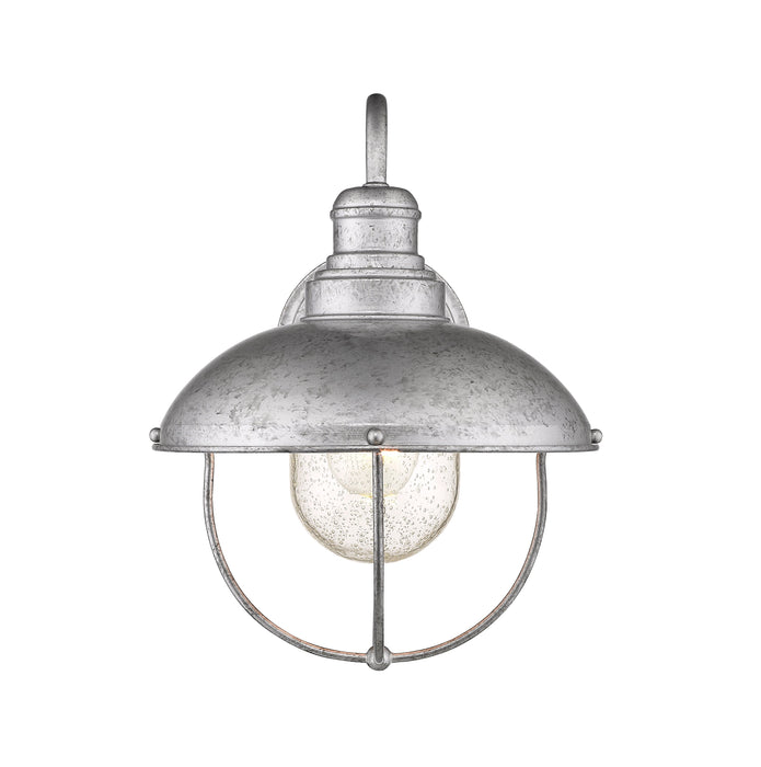 Outdoor Wall Light Z-Lite 590M-GV Galvanized Ansel 1 Light Outdoor Wall Light Z-Lite
