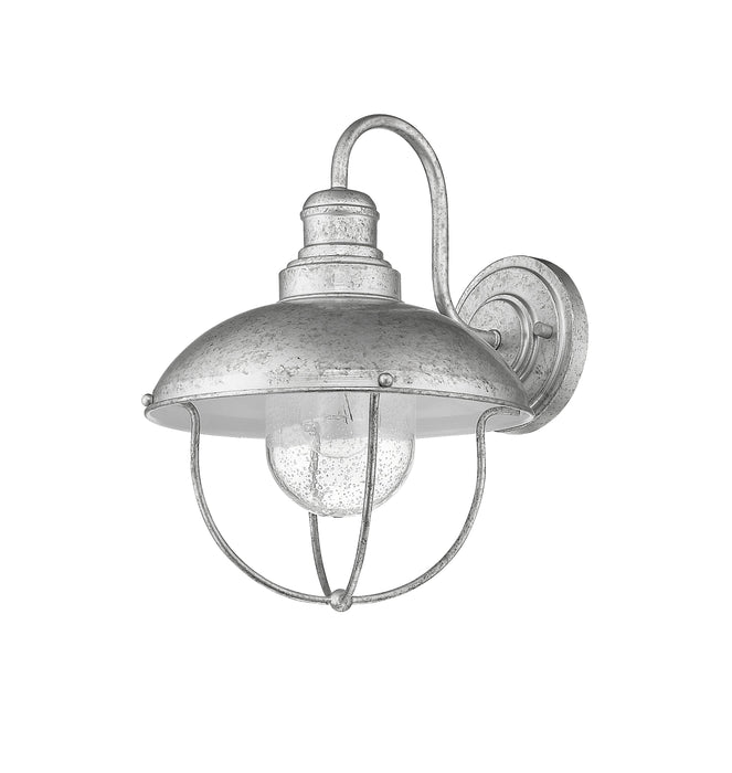Outdoor Wall Light Z-Lite 590M-GV Galvanized Ansel 1 Light Outdoor Wall Light Z-Lite