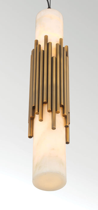 Eurofase 50352-029 Venna 17" Antique Brass LED Pendant Light