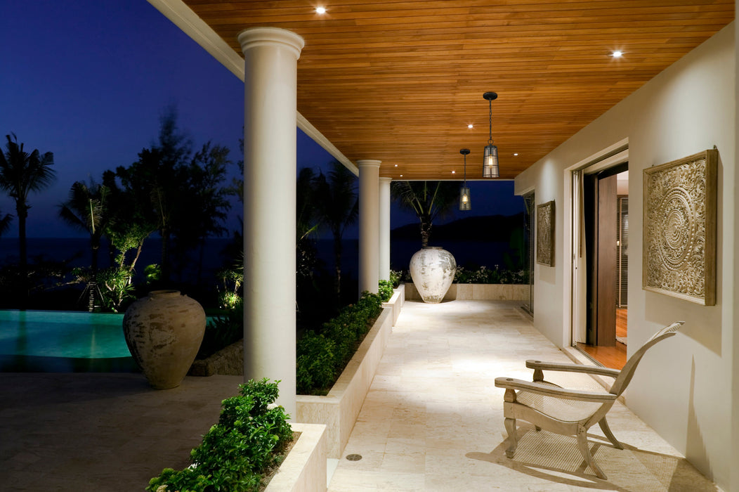 Outdoor Chain Mount Ceiling Fixture Z-Lite 591CHM-BK Black Helix 1 Light Outdoor Chain Mount Ceiling Fixture Z-Lite