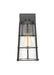 Outdoor Wall Light Z-Lite 591M-BK Black Helix 1 Light Outdoor Wall Light Z-Lite