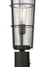 Outdoor Post Mounted Fixture Z-Lite 591PHB-567P-BK Black Helix 1 Light Outdoor Post Mounted Fixture Z-Lite