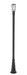 Outdoor Post Mounted Fixture Z-Lite 591PHM-519P-BK Black Helix 1 Light Outdoor Post Mounted Fixture Z-Lite