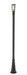 Outdoor Post Mounted Fixture Z-Lite 591PHM-519P-BK Black Helix 1 Light Outdoor Post Mounted Fixture Z-Lite