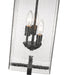Outdoor Chain Mount Ceiling Fixture Z-Lite 592CHB-BK Black Sana 3 Light Outdoor Chain Mount Ceiling Fixture Z-Lite