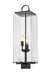Outdoor Post Mount Fixture Z-Lite 592PHBS-BK Black Sana 3 Light Outdoor Post Mount Fixture Z-Lite