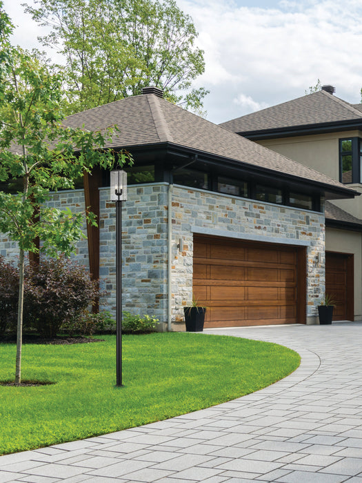 Outdoor Post Mounted Fixture Z-Lite 592PHMR-567P-BK Black Sana 2 Light Outdoor Post Mounted Fixture Z-Lite