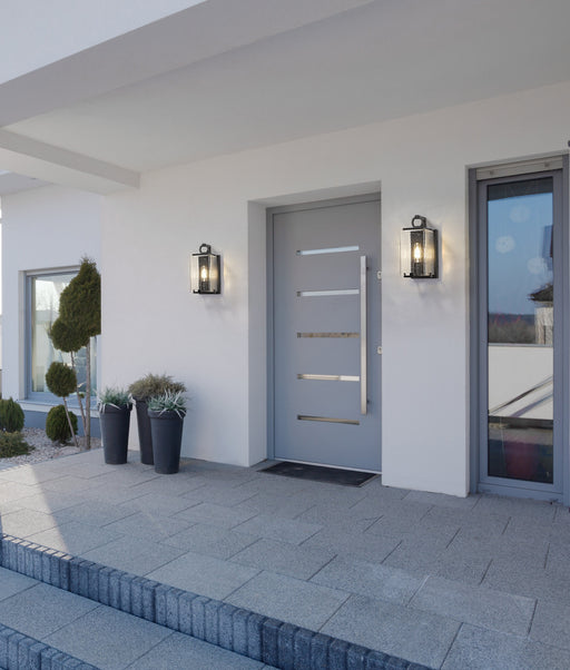 Outdoor Wall Light Z-Lite 592S-BK Black Sana 1 Light Outdoor Wall Light Z-Lite
