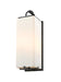 Outdoor Wall Light Z-Lite 593B-BK Black Sana 3 Light Outdoor Wall Light Z-Lite