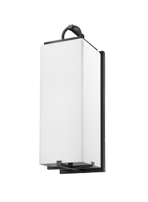 Outdoor Wall Light Z-Lite 593B-BK Black Sana 3 Light Outdoor Wall Light Z-Lite