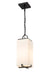 Outdoor Chain Mount Ceiling Fixture Z-Lite 593CHM-BK Black Sana 1 Light Outdoor Chain Mount Ceiling Fixture Z-Lite