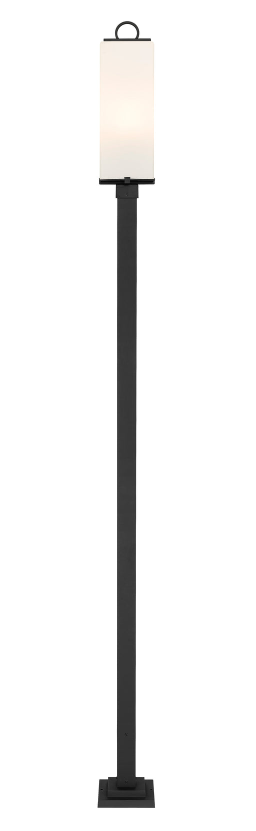 Outdoor Post Mounted Fixture Z-Lite 593PHBS-536P-BK Black Sana 3 Light Outdoor Post Mounted Fixture Z-Lite