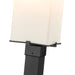 Outdoor Post Mounted Fixture Z-Lite 593PHBS-536P-BK Black Sana 3 Light Outdoor Post Mounted Fixture Z-Lite