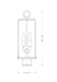 Outdoor Post Mount Fixture Z-Lite 593PHMR-BK Black Sana 2 Light Outdoor Post Mount Fixture Z-Lite