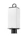 Outdoor Post Mount Fixture Z-Lite 593PHMR-BK Black Sana 2 Light Outdoor Post Mount Fixture Z-Lite
