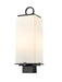Outdoor Post Mount Fixture Z-Lite 593PHMS-BK Black Sana 2 Light Outdoor Post Mount Fixture Z-Lite