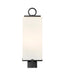 Outdoor Post Mount Fixture Z-Lite 593PHMS-BK Black Sana 2 Light Outdoor Post Mount Fixture Z-Lite