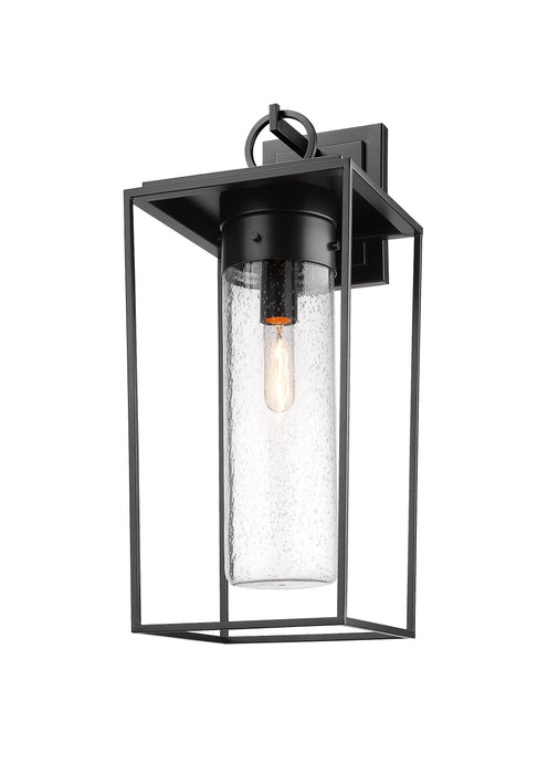 Outdoor Wall Light Z-Lite 594B-BK Black Sheridan 1 Light Outdoor Wall Light Z-Lite