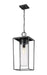 Outdoor Chain Mount Ceiling Fixture Z-Lite 594CHB-BK Black Sheridan 1 Light Outdoor Chain Mount Ceiling Fixture Z-Lite