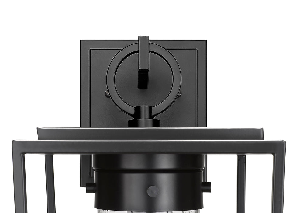 Outdoor Wall Light Z-Lite 594M-BK Black Sheridan 1 Light Outdoor Wall Light Z-Lite