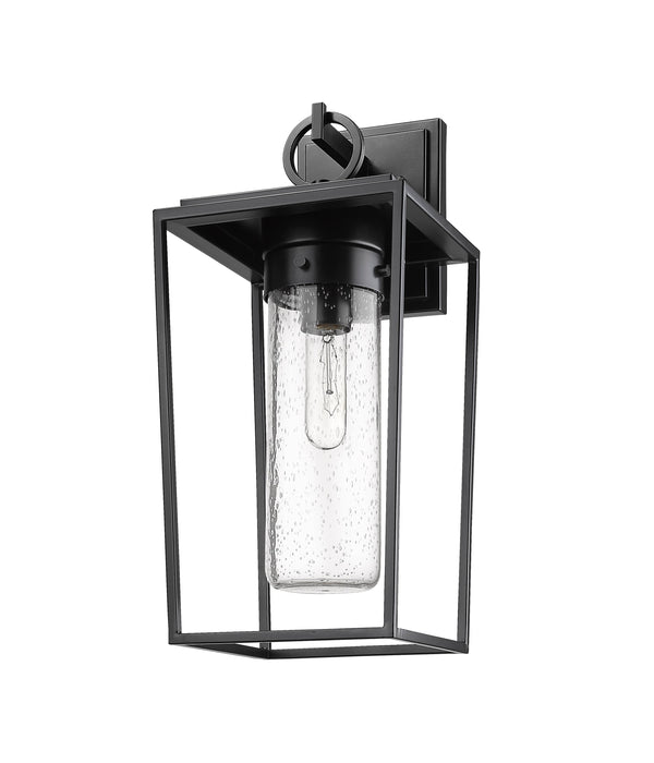 Outdoor Wall Light Z-Lite 594M-BK Black Sheridan 1 Light Outdoor Wall Light Z-Lite
