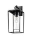 Outdoor Wall Light Z-Lite 594M-BK Black Sheridan 1 Light Outdoor Wall Light Z-Lite