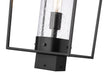 Outdoor Post Mount Fixture Z-Lite 594PHBS-BK Black Sheridan 1 Light Outdoor Post Mount Fixture Z-Lite