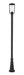 Outdoor Post Mounted Fixture Z-Lite 594PHMR-519P-BK Black Sheridan 1 Light Outdoor Post Mounted Fixture Z-Lite