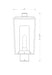 Outdoor Post Mount Fixture Z-Lite 594PHMR-BK Black Sheridan 1 Light Outdoor Post Mount Fixture Z-Lite