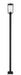 Outdoor Post Mounted Fixture Z-Lite 594PHMS-536P-BK Black Sheridan 1 Light Outdoor Post Mounted Fixture Z-Lite