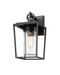 Outdoor Wall Light Z-Lite 594S-BK Black Sheridan 1 Light Outdoor Wall Light Z-Lite