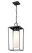 Outdoor Chain Mount Ceiling Fixture Z-Lite 595CHB-BK Black Sheridan 1 Light Outdoor Chain Mount Ceiling Fixture Z-Lite