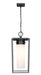 Outdoor Chain Mount Ceiling Fixture Z-Lite 595CHB-BK Black Sheridan 1 Light Outdoor Chain Mount Ceiling Fixture Z-Lite