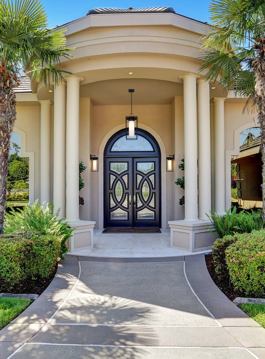 Outdoor Chain Mount Ceiling Fixture Z-Lite 595CHB-BK Black Sheridan 1 Light Outdoor Chain Mount Ceiling Fixture Z-Lite