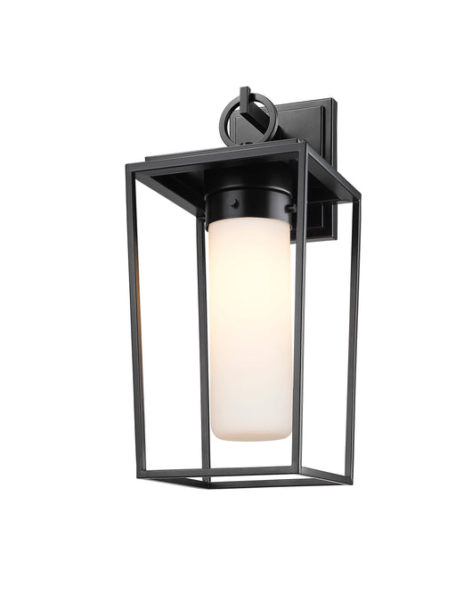 Outdoor Wall Light Z-Lite 595M-BK Black Sheridan 1 Light Outdoor Wall Light Z-Lite